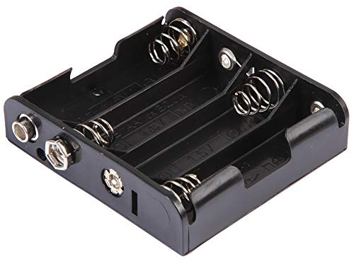 Pro Power PP002045 4x AA-Batteriehalter Spulenfederkontakt, flache Schnappbefestigung Pro Power PP002045 4x AA-Batteriehalter Spulenfederkontakt, flache Schnappbefestigung von Pro Power