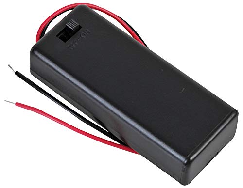 Pro Power PP002101 Enclosed 2 x AAA Batteriehalter mit Kabelleitungen und Ein-/Ausschalter von Pro Power