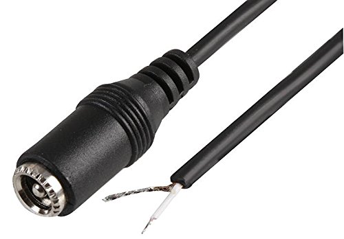 Pro Power PPW00013 Netzkabel, 2,5 mm Gleichstrombuchse auf Enden, 2 m Pro Power PPW00013 Netzkabel, 2,5 mm Gleichstrombuchse auf Enden, 2 m von Pro Power