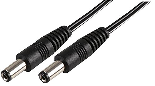 Pro Power PPW00027 2,1 mm DC Anschlusskabel Stecker auf Stecker, 3 m von Pro Power