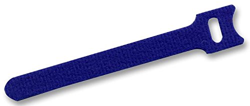 Pro Power SHMG135BLUE Klettkabelbinder, 135 x 12 mm, Blau, 10 Stück von Pro Power
