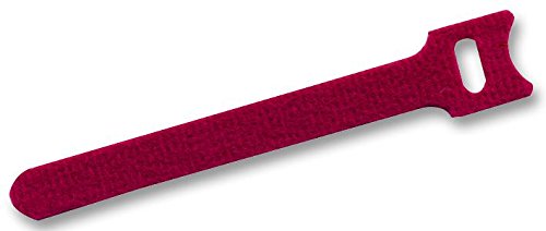 Pro Power SHMG135RED Klett-Kabelbinder, 135 x 12 mm, Rot, 10 Stück von Pro Power