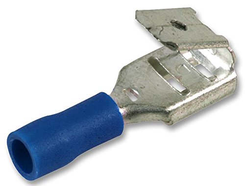 Pro Power STPBDV2 6,35 mm Crimpklemme, Multi-Stack Disconnector, blau, 100 Stück von Pro Power
