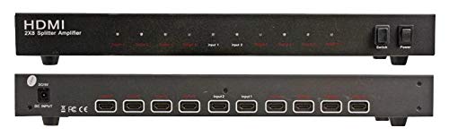 Pro Signal PSG08045 2x8 HDMI Verstärker Splitter/Umschalter Pro Signal PSG08045 2x8 HDMI Verstärker Splitter/Umschalter von Pro Signal