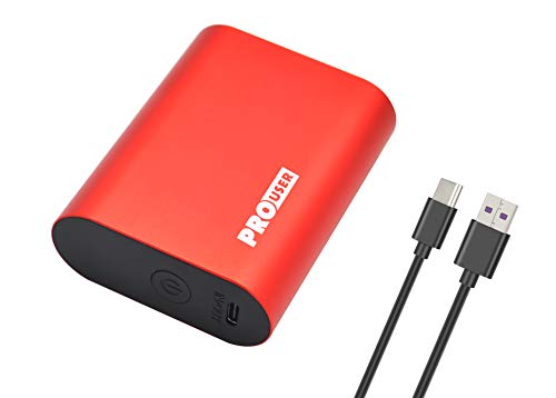 Pro User Powerbank 10000mAh: zukunftsweisender Hochleistungs-Akku mit 18W und USB-C Power Delivery - Neue Li-Io 21700 Technologie: Kleiner, Leichter und Schneller; State-of-The-Art-Power Delivery von Pro User