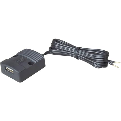 ProCar Flache Power USB Steckdose 12-24V/DC 3A Belastbarkeit Strom max.=3A Passend Fuer (Details) US, 67339501 von ProCar