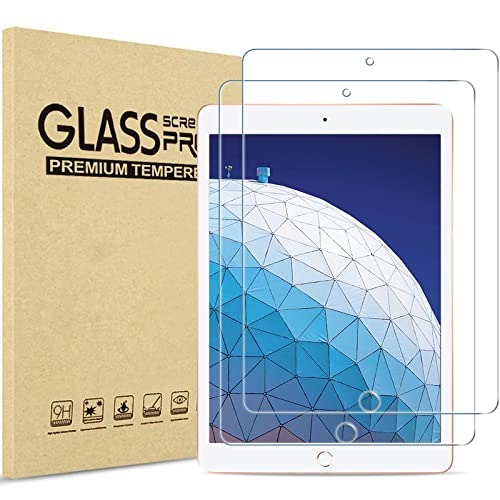 ProCase 2 Stück Schutzglas Displayschutzfolie für iPad Air 10.5" (3rd Gen) 2019 / iPad Pro 10.5" 2017 Schutzfolio Screen Protector -Klar von ProCase