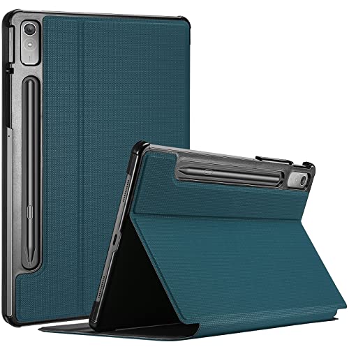 ProCase Buchdeckel Hülle für 11.2 Zoll Lenovo Tab P11 Pro (2rd Gen) 28,44 cm (2560x1536 Full HD) 2022, Klapp Stoßfest Mehrere Standwinkel Schutzhülle Smart Cover Auto Schlaf/Wach -Teal von ProCase