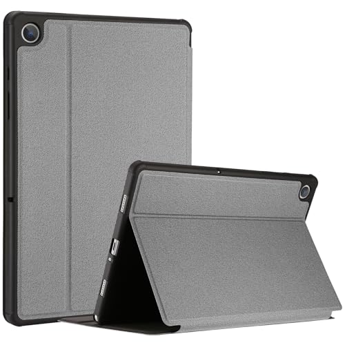 ProCase Buchdeckel Hülle für Samsung Galaxy Tab A9+ / A9 Plus 11 Zoll 2023 (SM-X210), Klapp Stoßfest Schutzhülle Smart Case Cover für 11" Galaxy Tab A9+/A9 Plus Auto Schlaf/-Wachfunktion -Graphit von ProCase