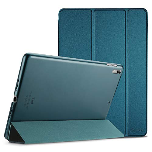 ProCase Hülle für 10,5 Zoll iPad Air 3 2019/ iPad Pro 2017, Ultra Dünn Case Cover mit transluzenter Rückseite, Auto Schlafen/Wachen Schutzhülle Kompatibel mit iPad Air 3 (3rd Gen)/ iPad Pro 10.5 -Teal von ProCase