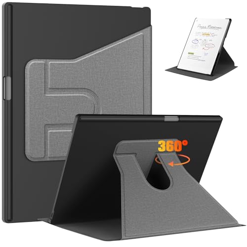 ProCase Hülle für 11.8'' Remarkable Paper Pro Tablet 2024 mit Stifhalter, Leicht 360-Grad-Drehung Stoßfest Buchdeckel Hülle- Grau ProCase Hülle für 11.8'' Remarkable Paper Pro Tablet 2024 mit Stifhalter, Leicht 360-Grad-Drehung Stoßfest Buchdeckel Hülle- Grau von ProCase