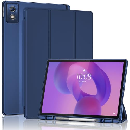 ProCase Hülle für 12.7" Lenovo Tab Pro 2025 mit Stifhalter, Schutzhülle Case Smart Cover- Navy von ProCase