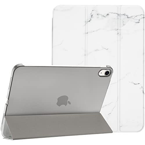 ProCase Hülle für 2022 10,9" iPad 10. Generation iPad 10 Case 10,9 Zoll Modell A2696 A2757, Leicht Dünn Hart Schutzhülle Smart Folio Cover Hülle Kompatibel mit iPad 10 Generation 2022 -Marmor Weiß ProCase Hülle für 2022 10,9" iPad 10. Generation iPad 10 Case 10,9 Zoll Modell A2696 A2757, Leicht Dünn Hart Schutzhülle Smart Folio Cover Hülle Kompatibel mit iPad 10 Generation 2022 -Marmor Weiß von ProCase
