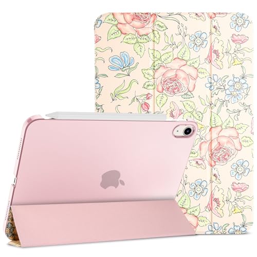 ProCase Hülle für 2022 10,9" iPad 10. Generation iPad 10 Case 10,9 Zoll Modell A2696 A2757, Leicht Dünn Hart Schutzhülle Smart Folio Cover Hülle Kompatibel mit iPad 10 Generation 2022 -Rose ProCase Hülle für 2022 10,9" iPad 10. Generation iPad 10 Case 10,9 Zoll Modell A2696 A2757, Leicht Dünn Hart Schutzhülle Smart Folio Cover Hülle Kompatibel mit iPad 10 Generation 2022 -Rose von ProCase