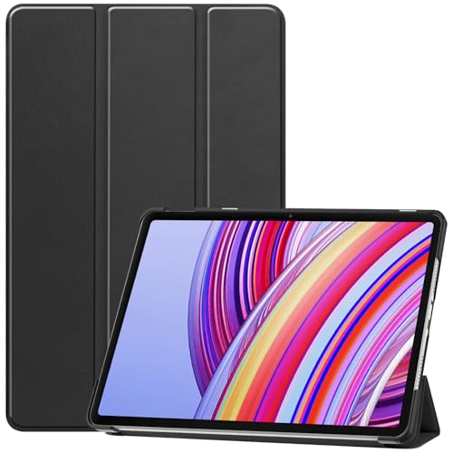 ProCase Hülle für Xiaomi Redmi Pad Pro 12,1 Zoll 2024, Schutzhülle mit Auto Schlaf/Wach Funktion für 12.1" Redmi Pad Pro Schutzhülle Case Smart Cover -Schwarz von ProCase