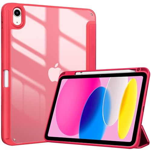 ProCase Hülle für iPad (A16) 11" Generation 2025 / iPad 10 Generation 10,9" 2022 Schutzhülle mit Stifthalter Stoßfeste Smart Case Cover Auto Schlafen/Wachen -Rot ProCase Hülle für iPad (A16) 11" Generation 2025 / iPad 10 Generation 10,9" 2022 Schutzhülle mit Stifthalter Stoßfeste Smart Case Cover Auto Schlafen/Wachen -Rot von ProCase