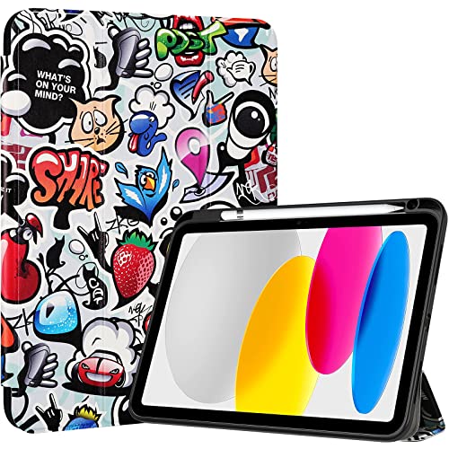 ProCase Hülle für iPad (A16) 11" Generation 2025 / iPad 10 Generation 10,9" 2022 Schutzhülle mit Stifthalter Stoßfeste Smart Case Cover Auto Schlafen/Wachen -Share ProCase Hülle für iPad (A16) 11" Generation 2025 / iPad 10 Generation 10,9" 2022 Schutzhülle mit Stifthalter Stoßfeste Smart Case Cover Auto Schlafen/Wachen -Share von ProCase