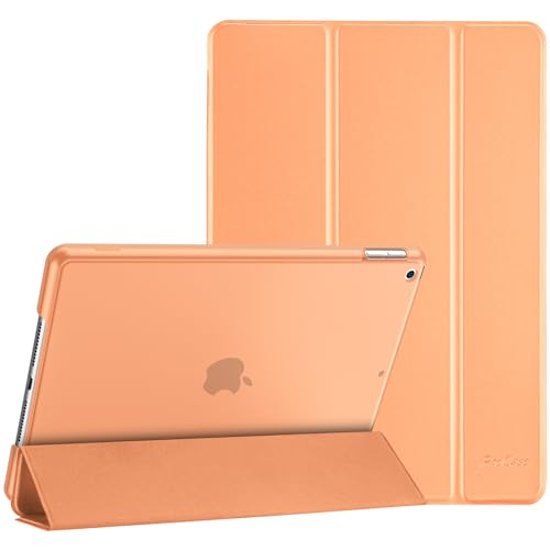 ProCase Hülle für iPad 9./8./7. Generation 10,2 Zoll 2021 2020 2019, Schutzhülle Smart Case Cover Kompatibel mit iPad 9/8/7 -Orange von ProCase
