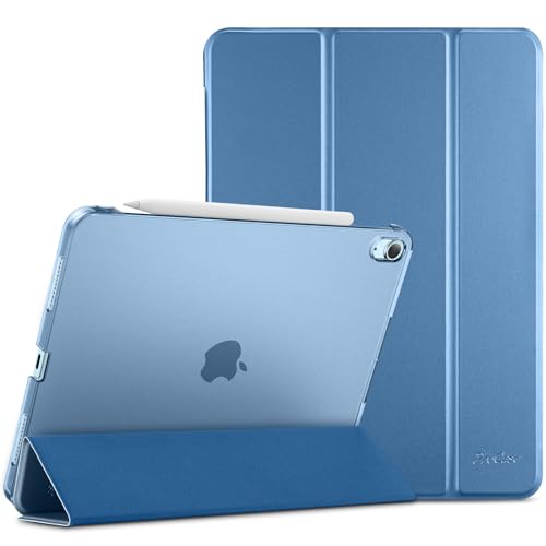 ProCase Hülle für iPad Air 11 Zoll (M3/M2 2025/2024)，iPad Air 6/5/4 Gen 10,9 Zoll (2022/2020),Schutzhülle Smart Case Cover -Blau von ProCase