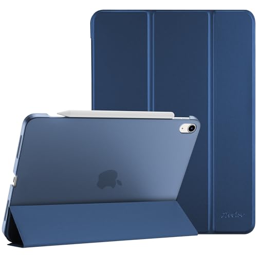 ProCase Hülle für iPad Air 5. Generation 2022/ iPad Air 4. Generation 2020 10.9 Zoll, Schutzhülle Smart Case Cover Kompatibel mit iPad Air 5 4 -Dunkelblau von ProCase