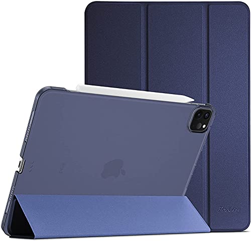 ProCase Hülle für iPad Pro 11 Zoll 2022/2021/2020 (4/3/2 Generation), Ultra Dünn Leicht Ständer Schale Schutzhülle Smart Case Cover -Navy von ProCase