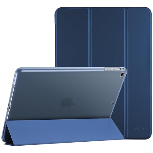 ProCase Soft Hülle für iPad 9.7 Zoll 6. Generation 2018/5. Generation 2017 /iPad Air 1/2 Modell A1822 A1823 A1893 A1474 A1475, Weich TPU Schutzhülle Case Cover für iPad 6 / iPad 5 -Dunkelblau von ProCase