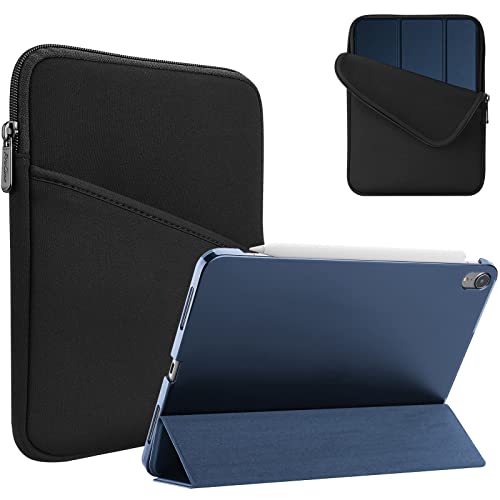 ProCase Tablet Sleeve Tasche + Hülle für iPad Air 5. Generation 2022/ iPad Air 4. Generation 2020 10.9 Zoll, Ultra Dünn Case Schutzhülle und Polyester Tragtasche -Navy von ProCase