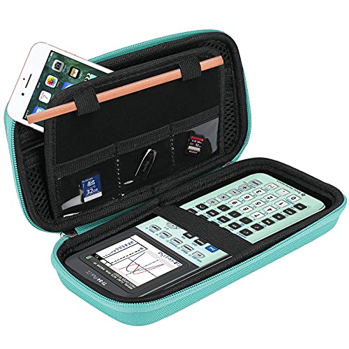 ProCase Tasche für Texas Instruments TI-Nspire CX, TI Nspire CX II-T, TI-82, TI-83, TI-83 Premium CE, TI-84, TI-85, TI-86, TI-89, Hülle für Casio Graph 25+ E, 35+ E, 35+ E II, 90+ E, HP Prime –Mint ProCase Tasche für Texas Instruments TI-Nspire CX, TI Nspire CX II-T, TI-82, TI-83, TI-83 Premium CE, TI-84, TI-85, TI-86, TI-89, Hülle für Casio Graph 25+ E, 35+ E, 35+ E II, 90+ E, HP Prime –Mint von ProCase