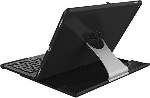 Procase US-English Keyboard Case for iPad Pro 12.9" 2017/2015 (2nd / 1st Gen), 360 Degree Rotation, Ultra-Slim, Multiple Angle Viewing, Protective Keyboard Cover -Black von ProCase