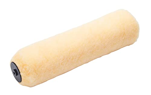 ProDec Contractor 300 mm pro. langflorige Polyester-Doppelarm-Farbrolle hoher Dichte im Handwerk, schnelle Abdeckung mit Dispersionsfarben und Mauerwerkfarben an Innen-/Außenwänden und Decken von ProDec Contractor