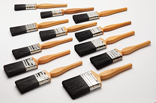 ProDec Contractor Painter's Dozen 12-teilig – Pinselset für glattes Finish bei Streicharbeiten mit Dispersions-, Glanz- und Satinfarben an Wänden, Decken, Holz und Metall ProDec Contractor Painter's Dozen 12-teilig – Pinselset für glattes Finish bei Streicharbeiten mit Dispersions-, Glanz- und Satinfarben an Wänden, Decken, Holz und Metall von ProDec Contractor