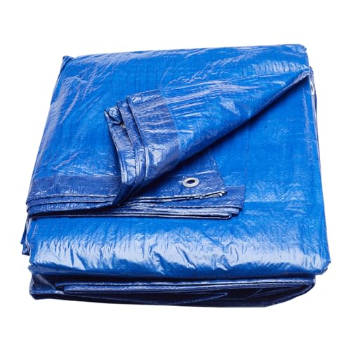 ProDec 2er-Pack 5,4 m x 3,7 m, wasserdicht, strapazierfähige wasserdichte Plane, doppelt laminiert, Ösen, Gartenmöbel-/Wohnwagen-/Camping-Abdeckplane, Bodenplane für Camping, Planschbeckenabdeckung ProDec 2er-Pack 5,4 m x 3,7 m, wasserdicht, strapazierfähige wasserdichte Plane, doppelt laminiert, Ösen, Gartenmöbel-/Wohnwagen-/Camping-Abdeckplane, Bodenplane für Camping, Planschbeckenabdeckung von ProDec