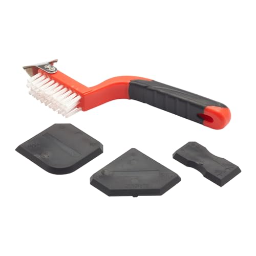 ProDec 4-teiliges Abdichtungs-Silikon-Werkzeug-Set, Nylonbürste, Schaber, Kantenwerkzeuge PLDT010 ProDec 4-teiliges Abdichtungs-Silikon-Werkzeug-Set, Nylonbürste, Schaber, Kantenwerkzeuge PLDT010 von ProDec