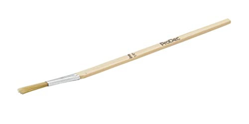 ProDec 6 mm schräg Geschnittener, abgewinkelter synthetischer Linien-Iltis-Pinsel, präziser Farbauftrag, scharfe Linien, Detailarbeiten, Ausbesserungen, Fensterrahmen, Kanten, Ecken, schmale Bereiche von ProDec