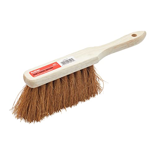 Prodec Weiche Handbürste aus natürlicher Kokosfaser, für Staub und leichten Schmutz, 27,9 cm Prodec Weiche Handbürste aus natürlicher Kokosfaser, für Staub und leichten Schmutz, 27,9 cm von ProDec
