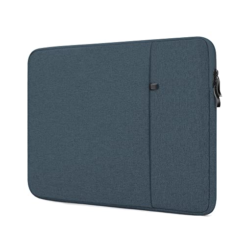 ProElife 12-13 Zoll Laptop Sleeve Cover Canvas Tablet Schutzhülle Tasche für 12,3 Zoll Surface Pro 4/5/6/7 (2020-2017) und 2020-2016 Neues 13 Zoll MacBook Pro Air (Marineblau) von ProElife