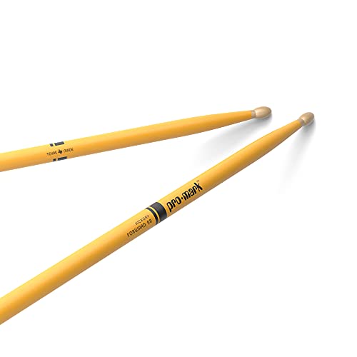 ProMark Drumsticks | Schlagzeug Sticks | American Hickory Classic 5B Drumsticks, Eichelspitze, gelb, 1 Paar ProMark Drumsticks | Schlagzeug Sticks | American Hickory Classic 5B Drumsticks, Eichelspitze, gelb, 1 Paar von ProMark