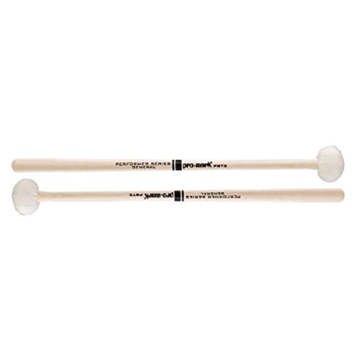 ProMark Drumsticks | Schlagzeug Sticks | PST3 Performer Series Timpani Marching Schlagstock, medium general von ProMark