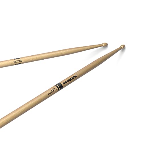 ProMark Drumsticks | Schlagzeug Sticks | RBH535AW Rebound 7A 535 Hickory Drum Stick Acorn Wood Tip von ProMark