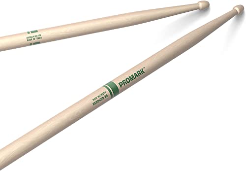 ProMark Drumsticks | Schlagzeug Sticks | Rebound 5B Hickory Drumstick, ovale Nylonspitze von ProMark