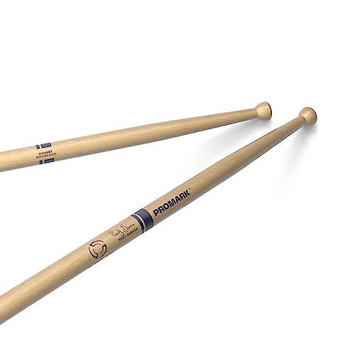 ProMark Drumsticks - Sean Vega TS8 System Blue Tenor Drumsticks - Drum Sticks Set - Nylon Tip - Hickory Drumsticks - Gleichbleibendes Gewicht und Tonhöhe - 1 Paar von ProMark