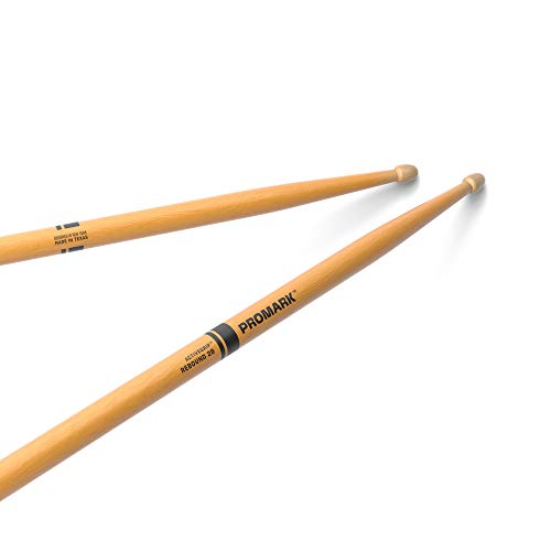 ProMark Schlagzeug Sticks - Rebound 2B - ActiveGrip - Wird klebriger, wenn die Hände schwitzen - Active Grip Finish, Eichel-Tipp, Hickoryholz - 1 Paar ProMark Schlagzeug Sticks - Rebound 2B - ActiveGrip - Wird klebriger, wenn die Hände schwitzen - Active Grip Finish, Eichel-Tipp, Hickoryholz - 1 Paar von ProMark