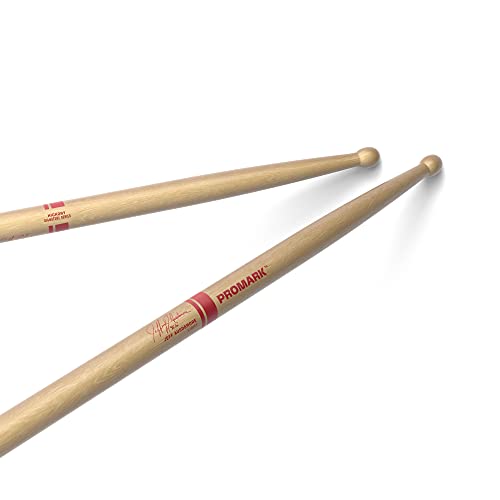 Promark TXDC18IW Hickory DC18i Jeff Ausdemore Schlagzeugstock mit Holzkopf von ProMark