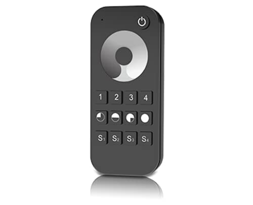 ProPart Fernbedienung 1CH 4 Zonen, 4 Szenen, schwarz, RF2.4G ProPart Fernbedienung 1CH 4 Zonen, 4 Szenen, schwarz, RF2.4G von ProPart