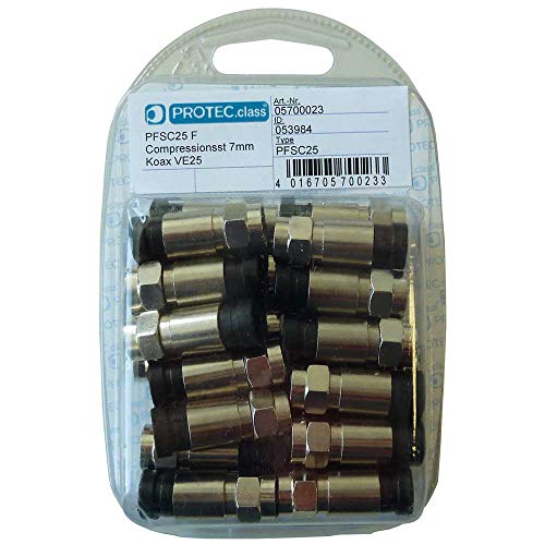 PROTEC.Class F Compressionsst 7mm Koax-VE25 PFSC25 PROTEC.Class F Compressionsst 7mm Koax-VE25 PFSC25 von PROTEC