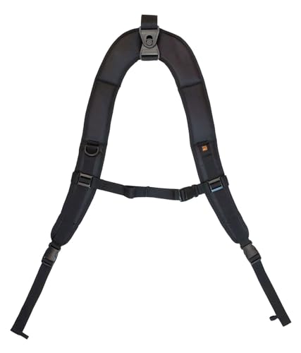 Protec Deluxe Optionaler gepolsterter Rucksackgurt, Schwarz von ProTec
