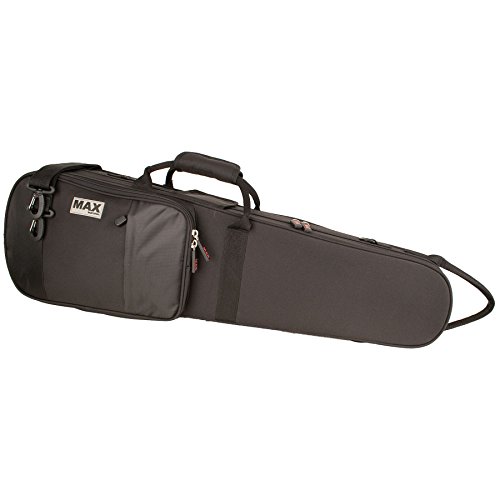 Protec MX016 MAX Stabile Schutztasche für Viola zwischen 40,6 cm und 16,5 cm, Schwarz von ProTec