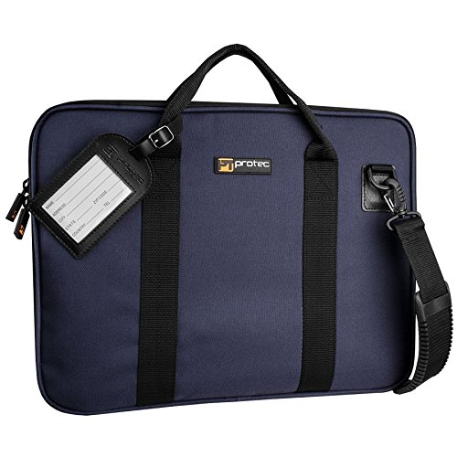 Protec Schlanke Portfolio-Tasche, blau (P5BX), passend für bis zu 26,7 x 38,1 cm Papier von ProTec