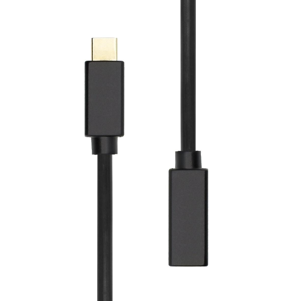 ProXtend USB-C Verlängerungskabel 1m schwarz (USBC-EX-001) von ProXtend