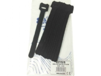 Organizer Procab Procab BST120/B Hook & loop cable ties - 12 x 200 mm Black version - 10 pcs pack Organizer Procab Procab BST120/B Hook & loop cable ties - 12 x 200 mm Black version - 10 pcs pack von Procab